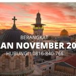 Paket Tour Holyland Berangkat November 2022