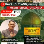 Paket Tour Israel Holyland 2023 Libur Sekolah